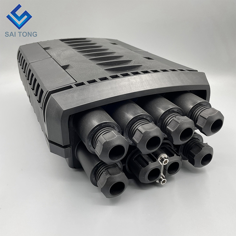 288 core Splitter Splice Closure 2/6 พอร์ตกล่องต่อสายไฟเบอร์ Fiber Optic Splice Closure Fiber Optical Enclosure Junction Box