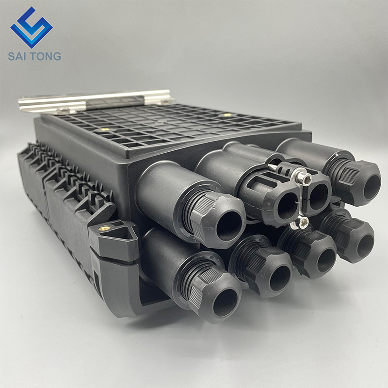 288 core Splitter Splice Closure 2/6 พอร์ตกล่องต่อสายไฟเบอร์ Fiber Optic Splice Closure Fiber Optical Enclosure Junction Box