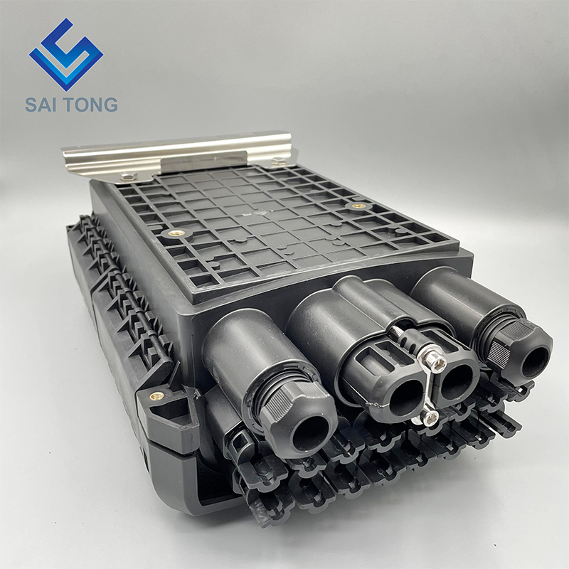 Saitong Fiber Optical 16 Core Splice Enclosure Splitter Box Caja Nap Box PLC Splitter กล่องกระจายไฟเบอร์ออปติก