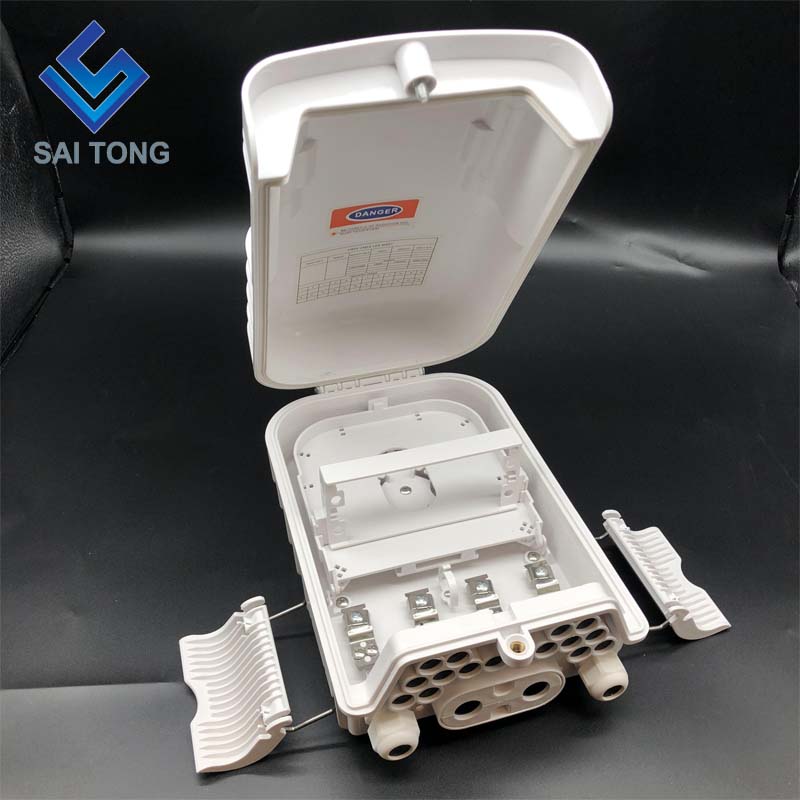 Saitong 16 Core กล่องปิดใยแก้วนำแสง PLC FTTH FTTX FTTP กล่องเลิกจ้างไฟเบอร์ IP65 กล่องร่วมใยแก้วนำแสงกลางแจ้งสไตล์ใหม่