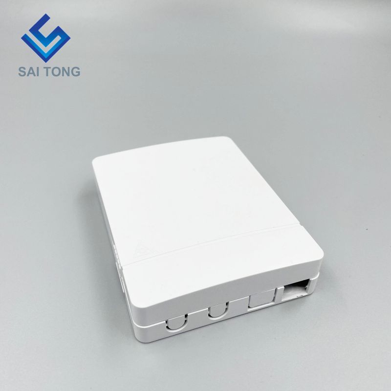 Ningbo Saitong ราคาดี Mini 2 Core FTTH กล่องเลิกจ้างไฟเบอร์ออปติกภายในอาคารกล่องกระจายเทอร์มินัลใยแก้วนำแสง