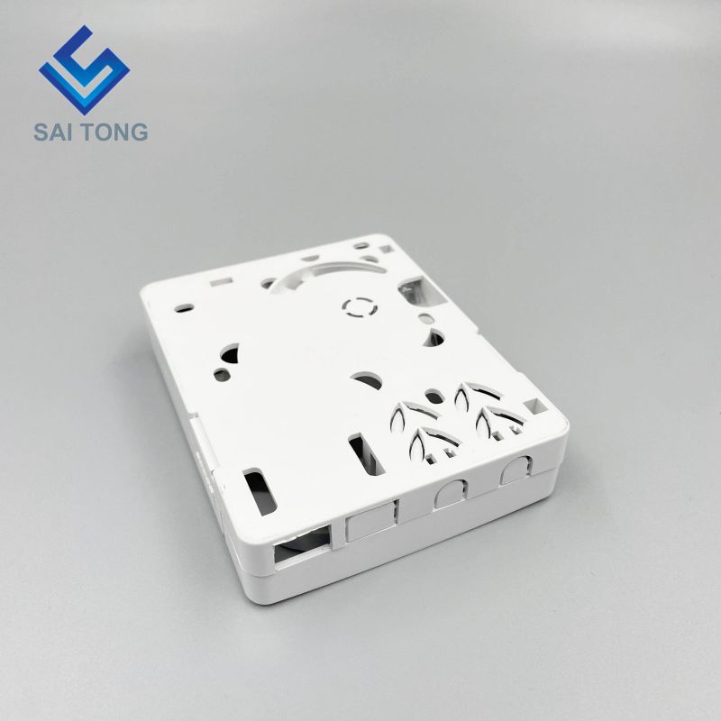 Ningbo Saitong ราคาดี Mini 2 Core FTTH กล่องเลิกจ้างไฟเบอร์ออปติกภายในอาคารกล่องกระจายเทอร์มินัลใยแก้วนำแสง