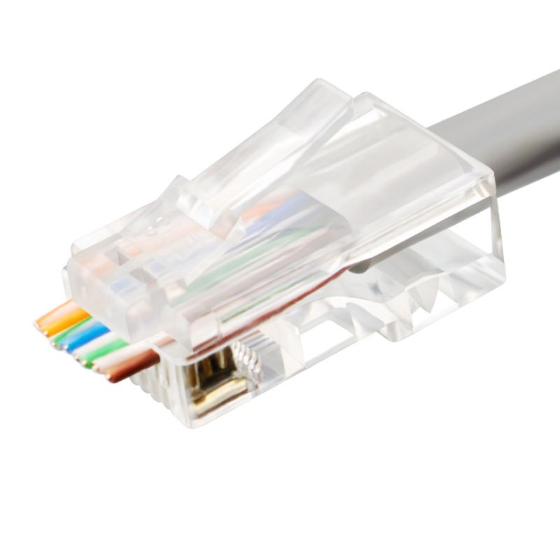 ขั้วต่อ RJ45 สำหรับสายเคเบิลเครือข่าย CAT6 CAT5