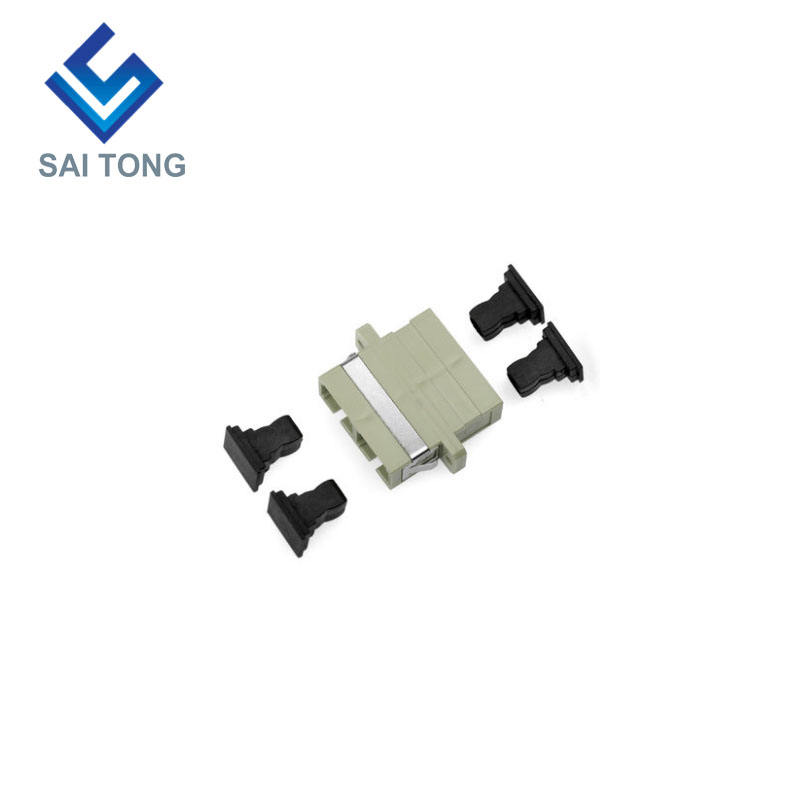 SC-SC APC MM Duplex Fiber Optic Connector ราคาถูก SC/UPC Fiber Adapter สำหรับการทดสอบไฟเบอร์