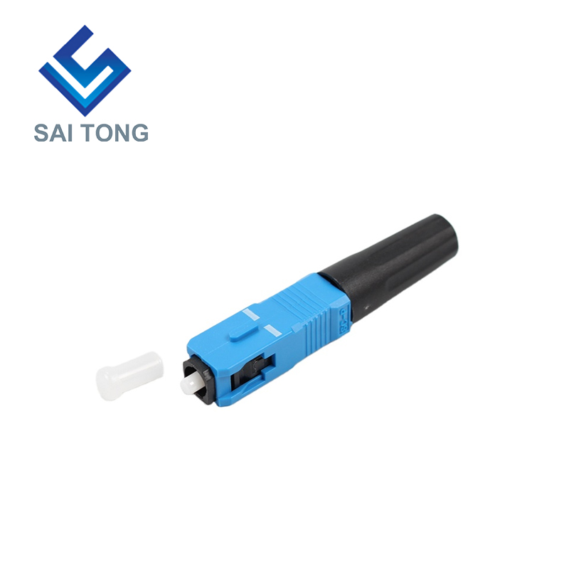 สายทองซัพพลาย อุปกรณ์สื่อสาร quick connector sc/upc ftth Fiber Optic Fast Connector