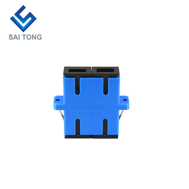 2022 SC-SC PC UPC SM Duplex Fiber Optic Connector ราคาถูก SC/UPC Fiber Adapter สำหรับการทดสอบไฟเบอร์