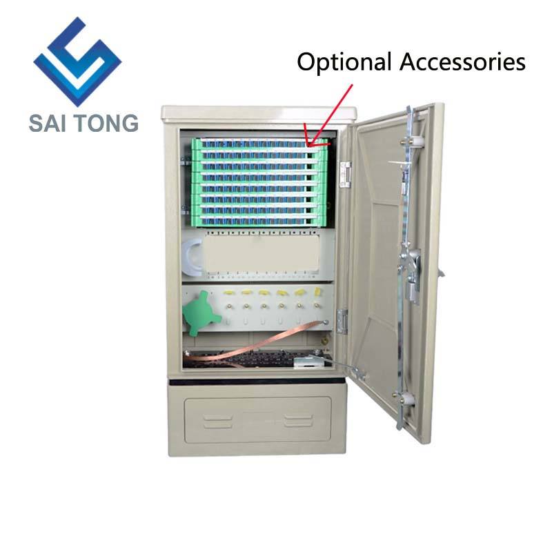 Saitong FTTH ตู้ไฟเบอร์ออปติก 96 แกน SMC ตู้กระจายไฟเบอร์ออปติก ตู้เชื่อมต่อไฟเบอร์ ตู้กระจายไฟเบอร์ ftth