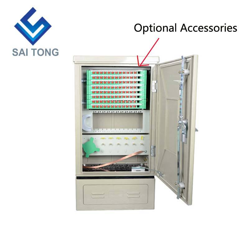 Saitong FTTH ตู้ไฟเบอร์ออปติก 96 แกน SMC ตู้กระจายไฟเบอร์ออปติก ตู้เชื่อมต่อไฟเบอร์ ตู้กระจายไฟเบอร์ ftth